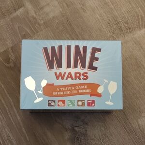 Chronicle Books Wine Wars Trivia Game - Light Blue & Orange Accents
